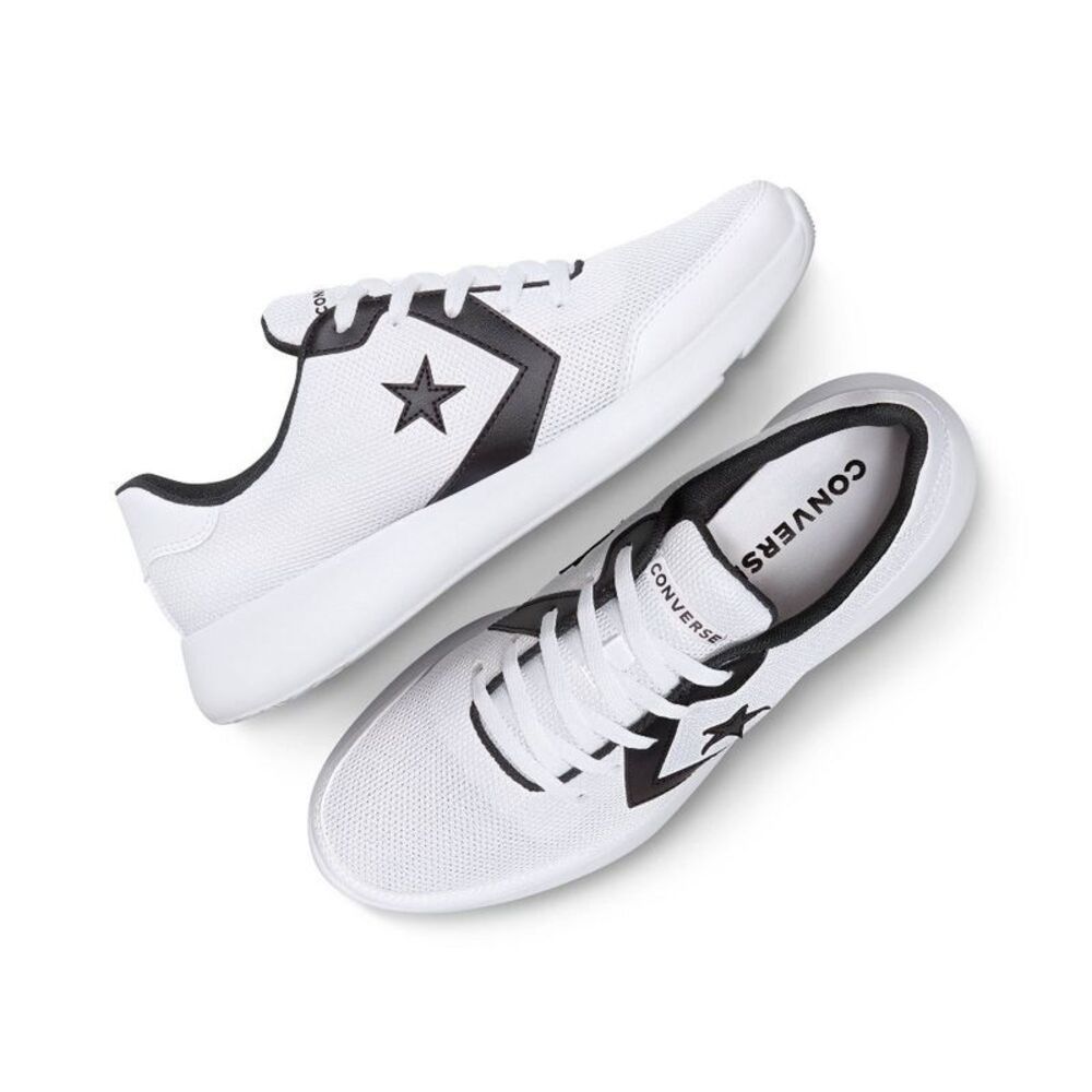 Converse Adult Day One Trainer Sneakers -White/Black M9/W10.5